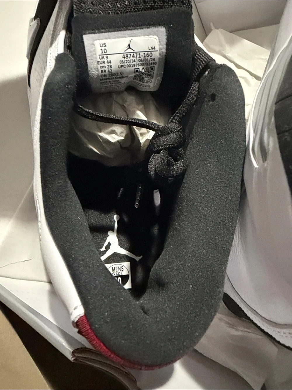 Jordan Air Jordan 14 Retro White/Varsity Red/Black